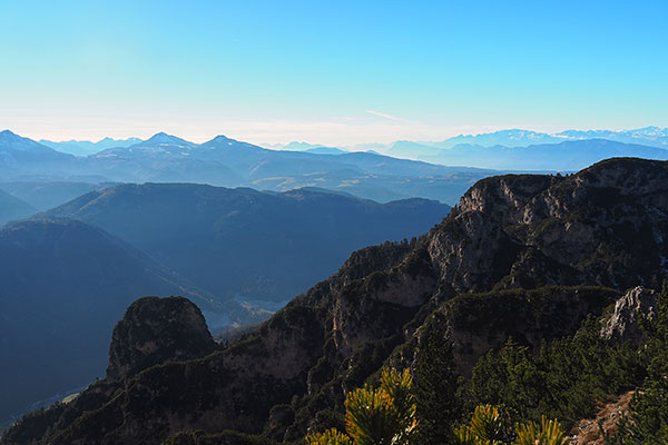 Wanderung über die Hammerwand zur Tschafonhütte
