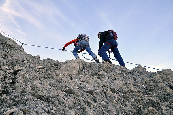 Latemartürme Klettersteig