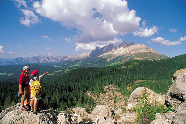 Wanderung durch den Labyrinthsteig