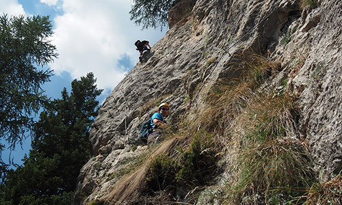 I magnifici 4 Klettersteig