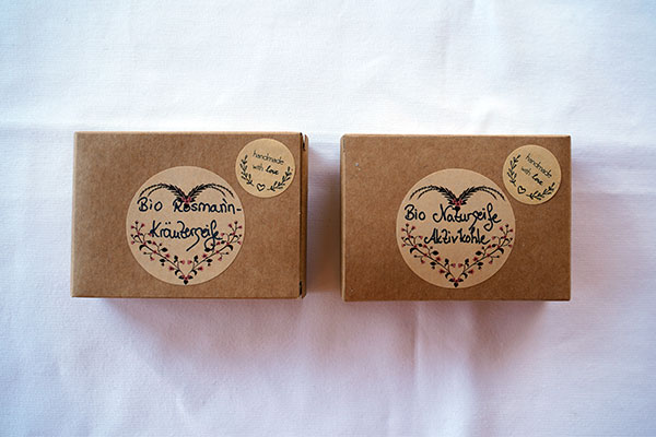 Unsere handgemachten Seifen