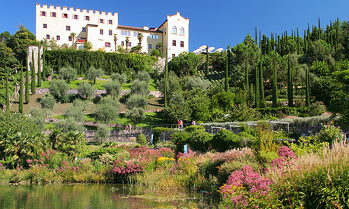 Die Gärten von Schloss Trauttmansdorff